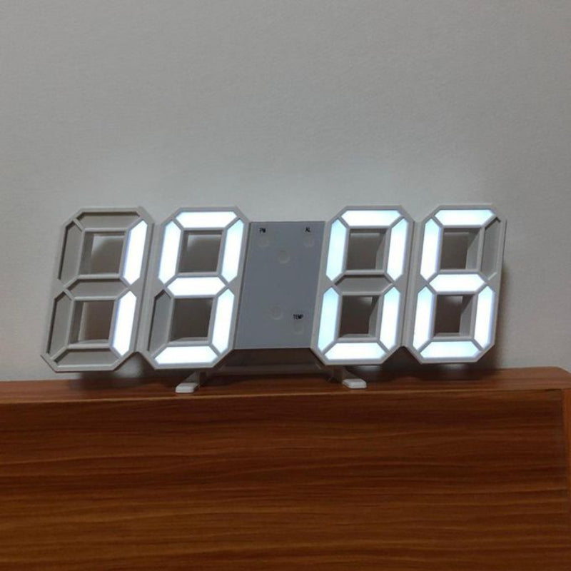 Multi-Functional Modern Design 3D LED Digital Clock