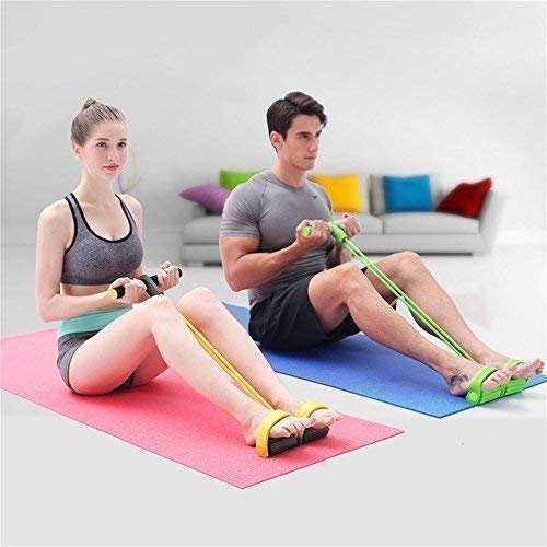 Rubber Pull Tummy Trimmer Abs Exerciser