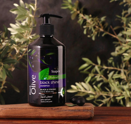 Soapex Black Shine  Olive Shampoo