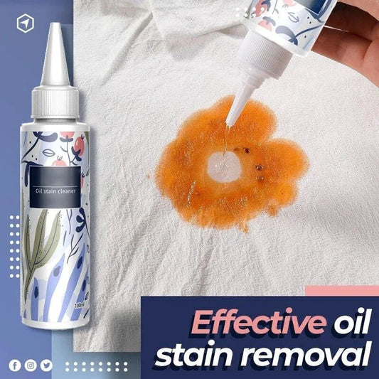 Oil Stain Remover | Fast Oil Stains Cleaner From Clothes