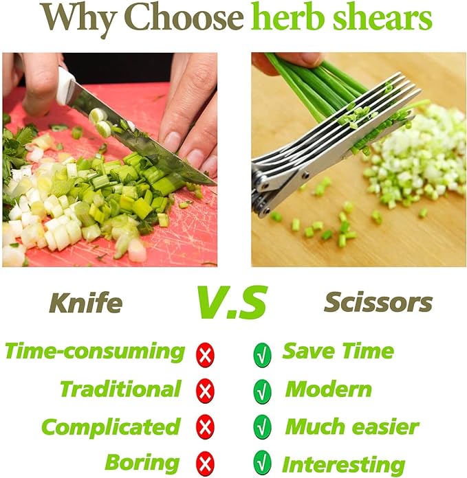 5 Blade Vegetable Scissors