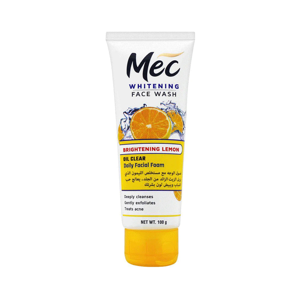 MEC Whitening Face Wash | Brightening Lemon (100g)