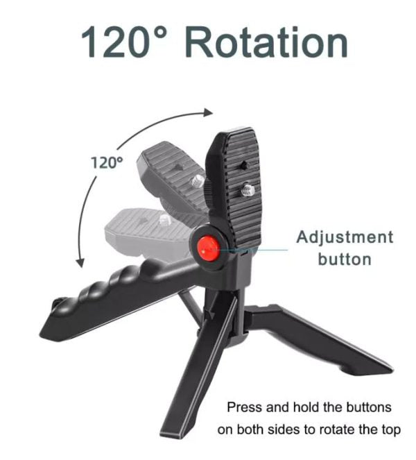 AY-49 Video Making Kit | Vlogging Tripod | Triple Band Light