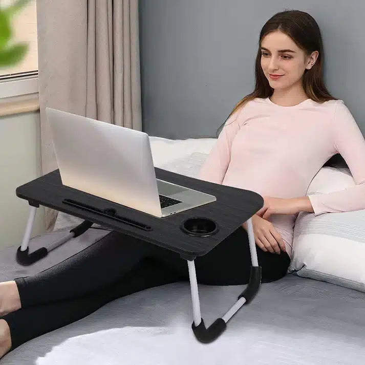 Multi-Purpose Laptop Computer Folding Desk | Study Table | Bed Table | Writing Desk