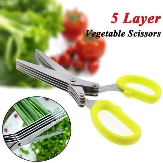 5 Blade Vegetable Scissors