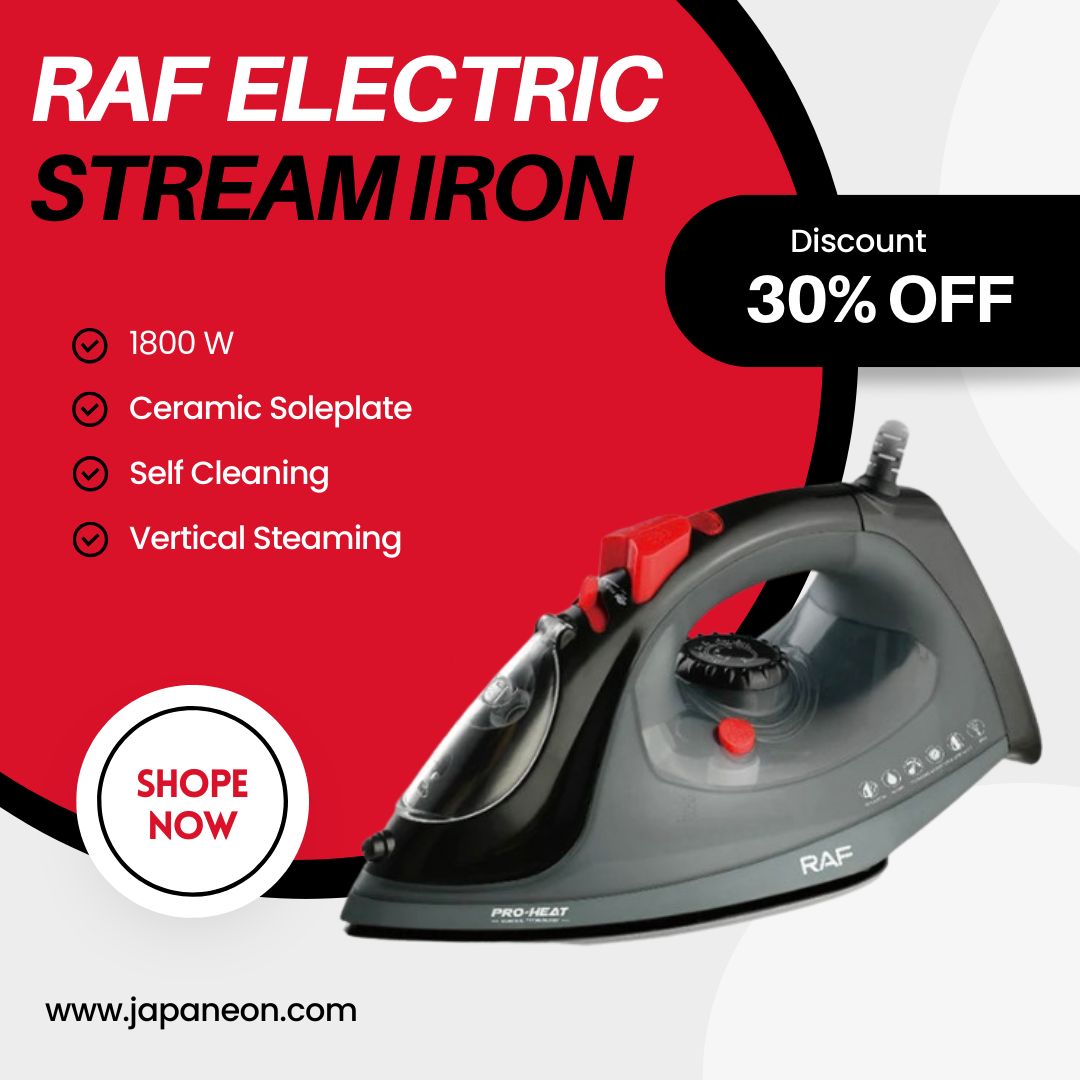 RAF R.1245B | Electric Steam Iron 1800W