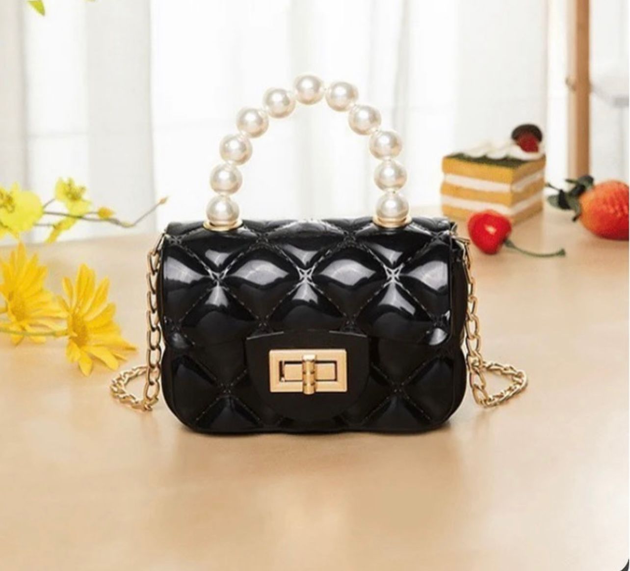 Ladies Modern Beads Purse