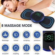 EMS Electric Butterfly Neck Rechargeable Massager