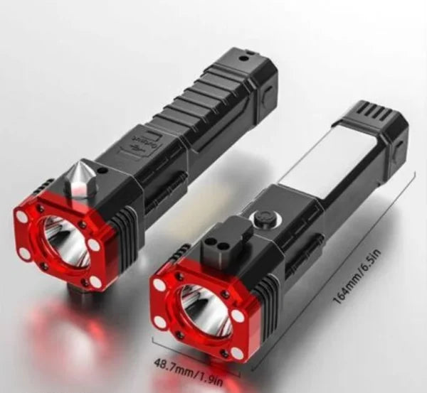 Versatile High-Power Led Flashlight | Rechargeable And Multifunctional