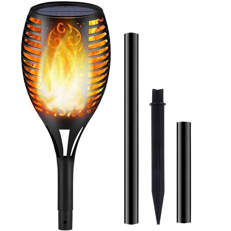 XF-6017 Solar Flame LED Light Lamp