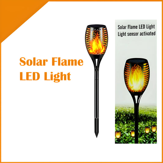 XF-6017 Solar Flame LED Light Lamp