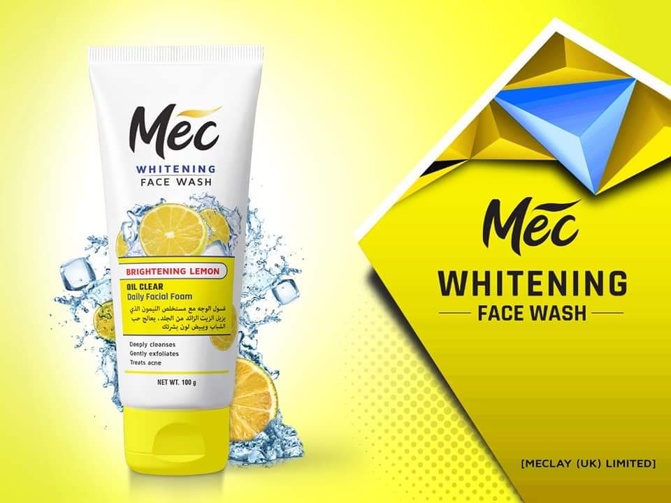 MEC Whitening Face Wash | Brightening Lemon (100g)